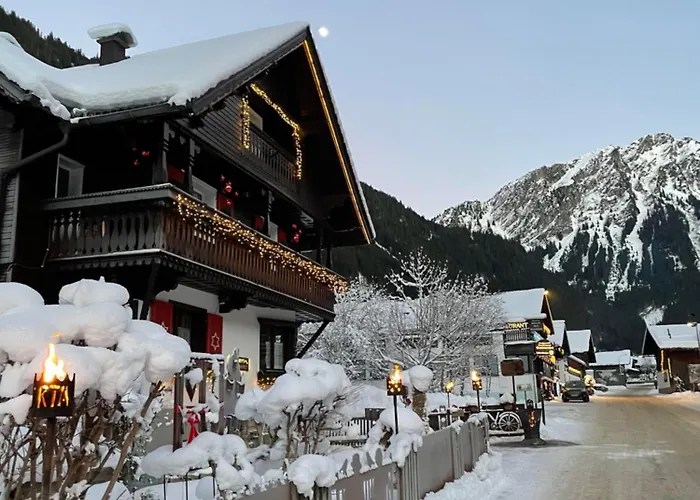 公寓 Haus Berta, Montafon 帕尔特嫩